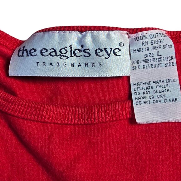 Eagles Eye Vintage Campbells Chicken Noodle Soup Graphic Long Sleeve Tee, Large - Picture 5 of 8